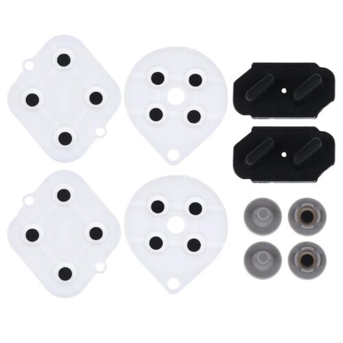 10Pcs/2 set Conductive Rubber Pads Replacement Pad Button Contacts for SNES - Afbeelding 1 van 7