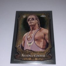 Bret The Hitman Hart,WWE 2025 Topps Chrome,Allen & Ginter ,AG-BHH