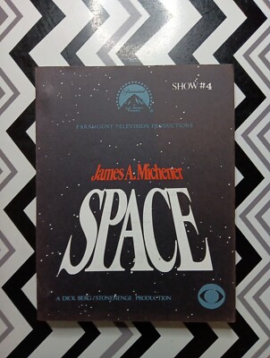 SPACE James Minchener Script Show #4 Paramount CBS Television Mini  Series