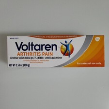 Arthritis Pain Relief Gel Inflammation 3.53oz Exp 2027 