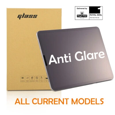 Anti Glare Tempered Glass Screen Protector Ipad 7/8/9 mini 4/5/6 Air pro 11/12.9