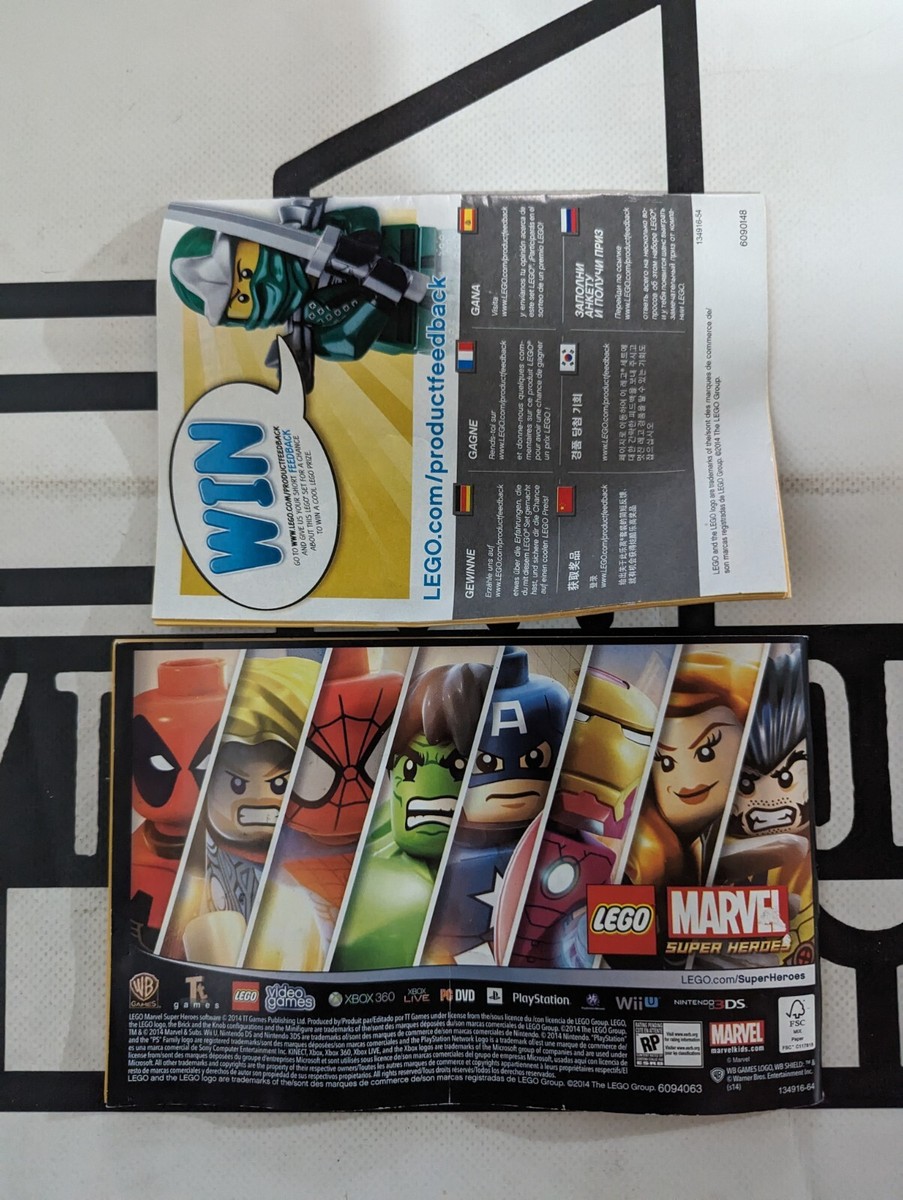 LEGO Superheroes 76022 X-Men vs. The Sentinel Instruction Manuals