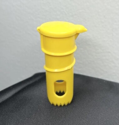 Vtg Sunkist Citrus Corer Zester Grater 1975 Lemon Ideas 2.5  Yellow Utensil Tool