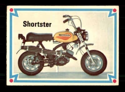 1972 Donruss Choppers & Hot Bikes #43 Shortster VG/EX *d2 | eBay