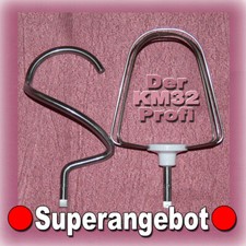 █ MARRONE KM32 🔴 COME NUOVO 🔴 GANCIO IMPASTATORE + FRUSTA - ANELLO - robot da cucina KM 32