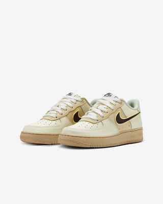 HQ3473-122 Nike GS Air Force 1 Low Coconut Milk Seafoam | eBay
