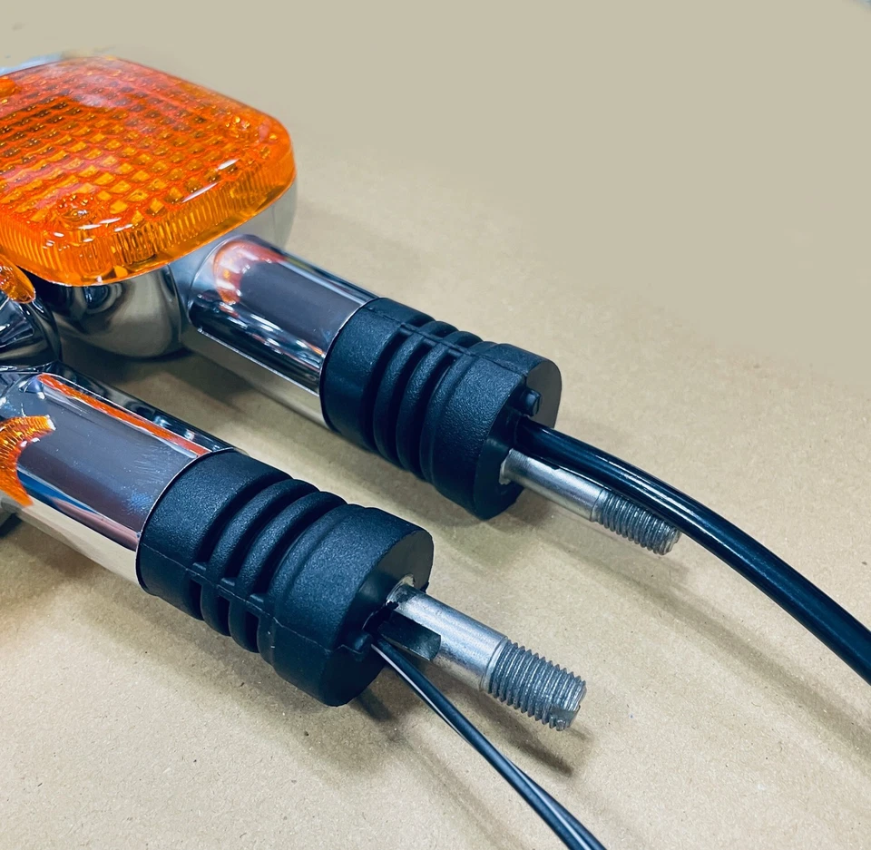 2 pcs Rear turn signal indicators for 1983 Honda Custom CB1000C Replacement Foto 2 de 2