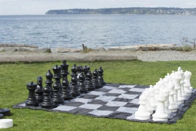 Giant Chess Set PIECES ONLY 25 Inch Tall King Waterproof IN/OUTDOOR BIG Fun!