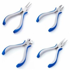 Flat Round Nose End Cutting Pliers Steel Tools Equipment Jewelry Making Findings
