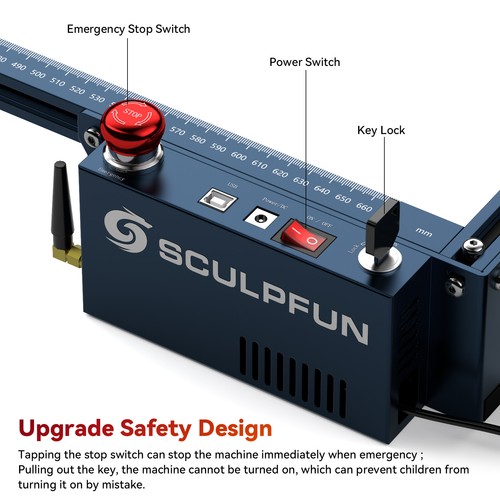 SCULPFUN S9/10/30/ULTRA Laser Graviermaschine & Alle DIY Upgrade Zubehör Kit - Bild 232 von 315
