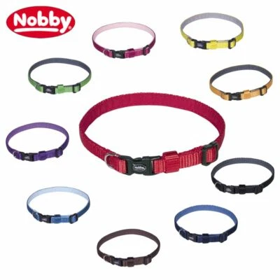 Nobby Halsband CLASSIC PRENO MINI - XXS-XS / XS-S - Nylon Welpen Hundehalsband