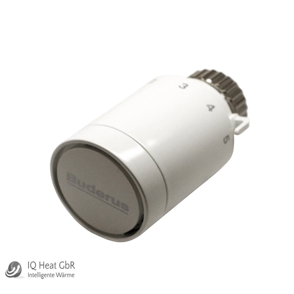 Buderus Design Thermostatkopf BH1-W0 mit Nullstellung & Gewindeanschluss M30x1,5