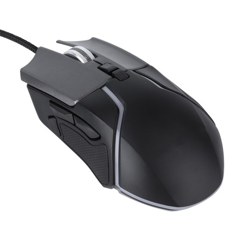 Gaming Mouse Adjustable Dpi Mechanical Ergonomic Rgb Lighting Wired Mice For MPF - Picture 11 of 24