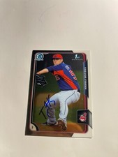 Cleveland Indians TREVOR FRANK Signed Card