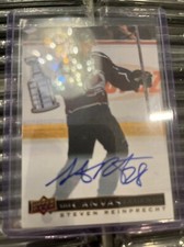 20-21 UD SP Signature Legends Canvas Insert Steven Reinprecht Colorado Avalanche