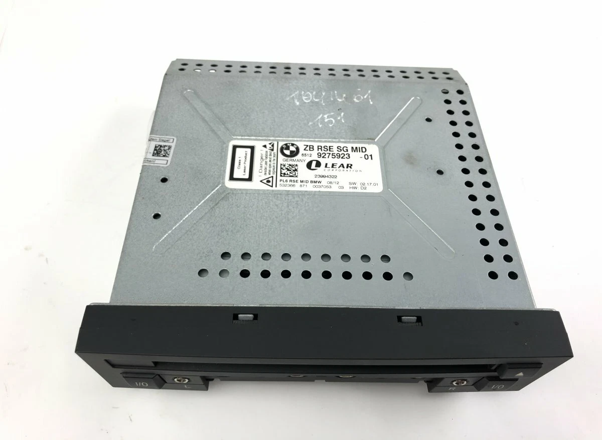 BMW 5 Touring F11, DVD Audio Player 65129275923, 65129207775 