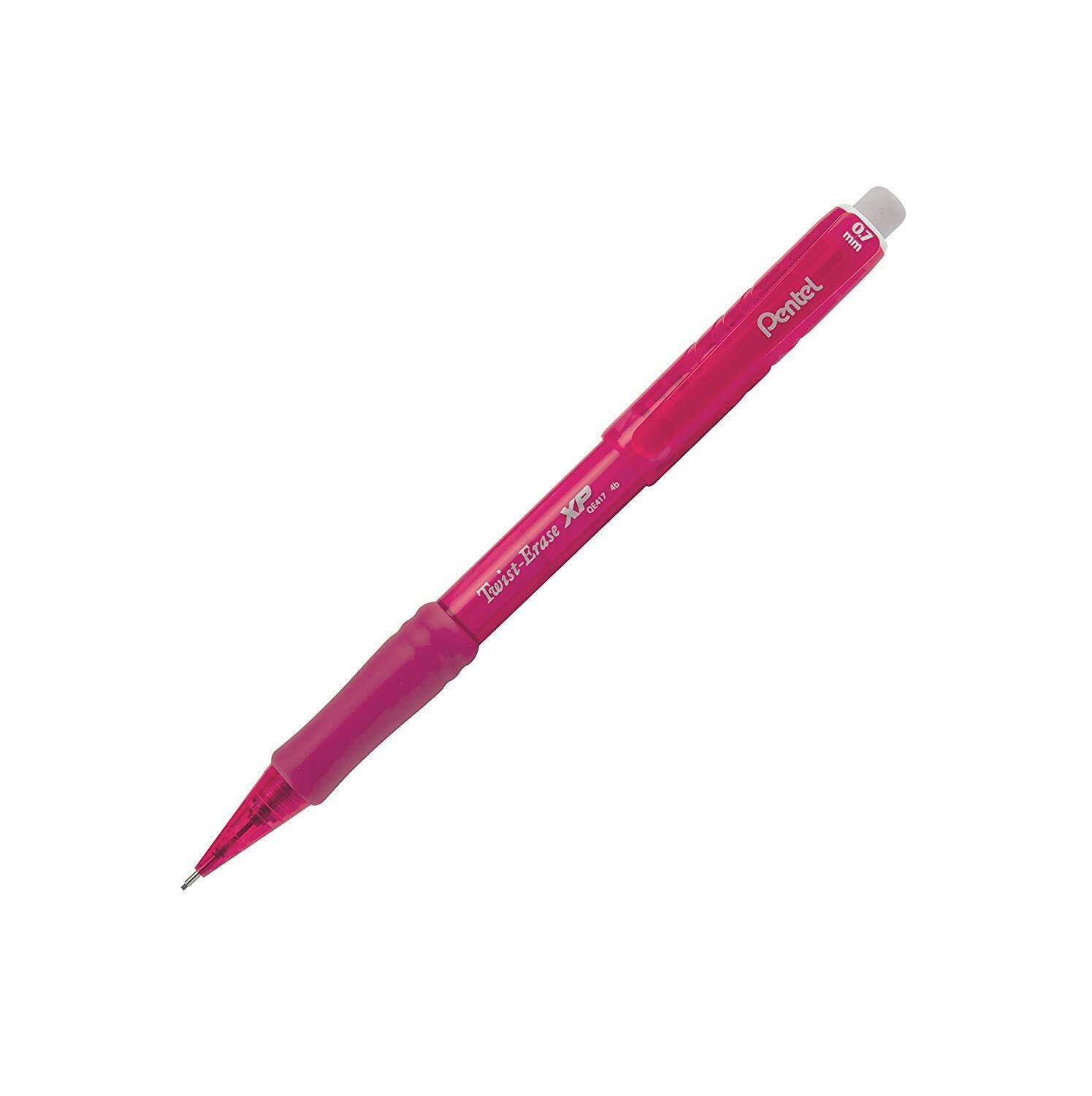 Pentel Twist Erase EXPRESS Automatic Pencil, 0.7mm Lead Size (Choose Color)
