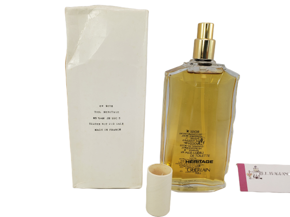 Heritage By Guerlain 3.4 Eau De Toilette New Tester