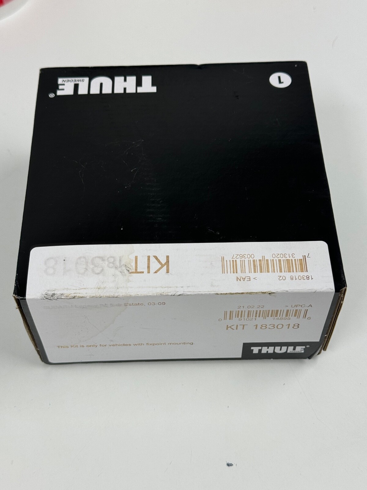 THULE FITTING KIT 3018 tatty box fits  SUBARU Legacy IV, 5-dr Estate, 03-09