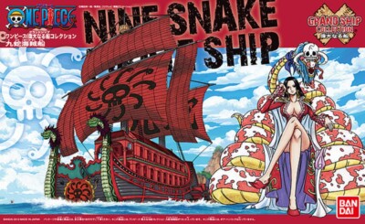 Bandai One Piece Grand Ship Collection Nine Snake Kuja Pirate Ship