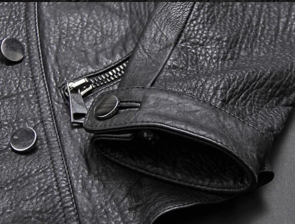 Diesel Black Gold Lamb Leather Napoleon style Jacket with