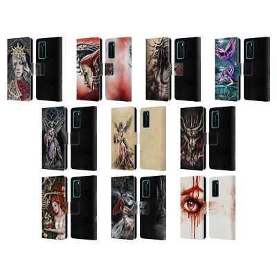 OFFICIAL SARAH RICHTER GOTHIC LEATHER BOOK WALLET CASE COVER FOR HUAWEI PHONES 4