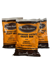 GRAVY MIX by FARMER BROS. COUNTRY STYLE 3 BAGS 1.5 LB BAG 042144