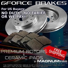 Front Premium Rotors Ceramic Pads For 2006-2008 Mercedes-benz Slk280 Sport Pkg Front Premium Rotors Ceramic Pads For 2006-2008 Mercedes-benz Slk280 Sport Pkg