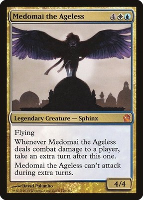 Medomai the Ageless THS-196 EX EN MTG