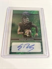 2024 Leaf Pro Set Metal SHEDEUR SANDERS Auto Autograph Green Shimmer 5/6