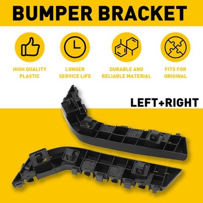 Pair Front Bumper Retainer Bracket for Honda 2016-2021 Civic Left & Right Side