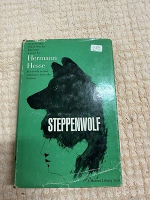Steppenwolf by Hermann Hesse 1963 Hardcover The Modern Library Vintage Classic