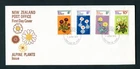 New Zealand 1972 Alpine Flowers FDC, First day cover