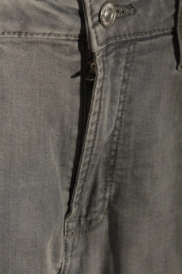 MANGO Vaquero pitillo Mujeres Vaquero Talla EU 38 gris claro look casual - Imagen 4 de 4