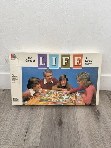 Vintage 1977 The Game of Life Board Game Milton Bradley Complete