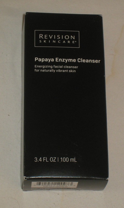 New/Sealed Revision Skincare Papaya Enzyme Cleanser 3.4 Fl Oz - Travel Size
