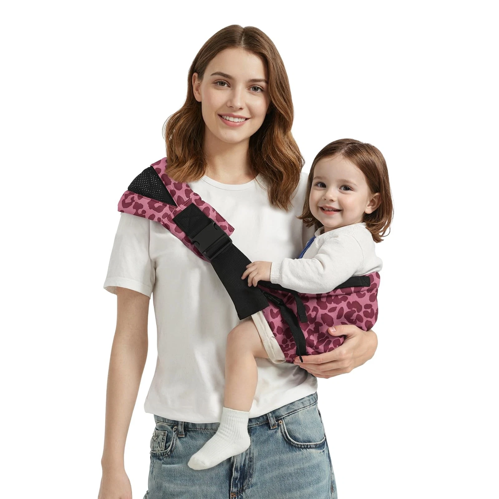 Baby Sling Carrier Newborn to Toddler, Adjustable Toddler Carrier Sling Baby ...