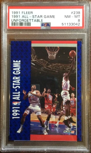 1991 Fleer — Michael Jordan — Unforgettable — PSA 8 - PRICED to MOVE!!!