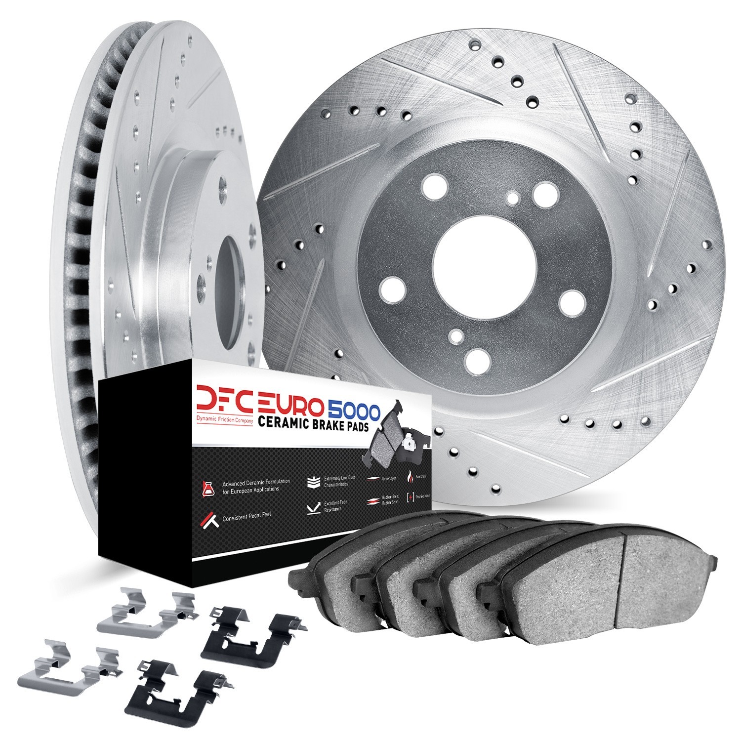 Dynamite Friction Disc Brake Kit for 2017-2024 Maserati Levante 7612-79001