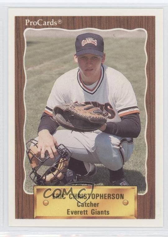1990 ProCards Minor League Eric Christopherson #3129 0f4