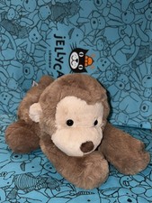 Jellycat. Medium Smudge Monkey New with tag protector 100 Genuine