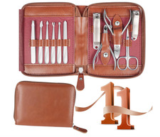Manicure Set 11 in 1 Stainless Steel Nail Clippers for Men Manicure Kit for Wome