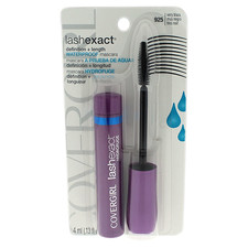Lash Exact Mascara Waterproof, Very Black, .13 Oz Packaging May Vary 