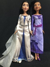 Two Disney Wish Dolls Queen Amaya And Asha Of Rosas 2023