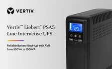 Vertiv Liebert UPS PSA5 PSA5-1500MT120 1500 VA 900W 10 Outlets *NEW*