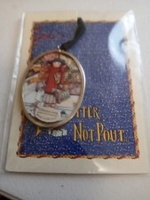 New Enesco Ornament "You Better Not Pout" 1998 Mexico