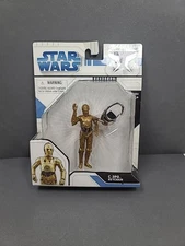 NEW STAR WARS CLONE WARS Basic Fun Series I : C-3PO KEYCHAIN 