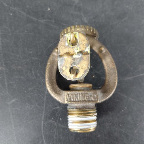 Vintage Viking Upright Fire Sprinkler Head 160F 71C Brass FM UL Listed 589A