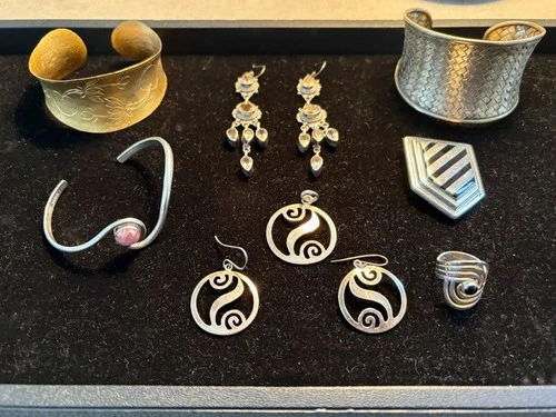 New Listingvintage sterling silver jewelry lot not scrap