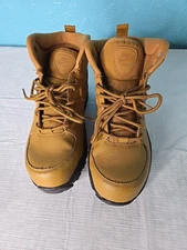 Nike Manoa Leather Hiking Boots Wheat Black BQ5372-700 Youth 5.5Y
